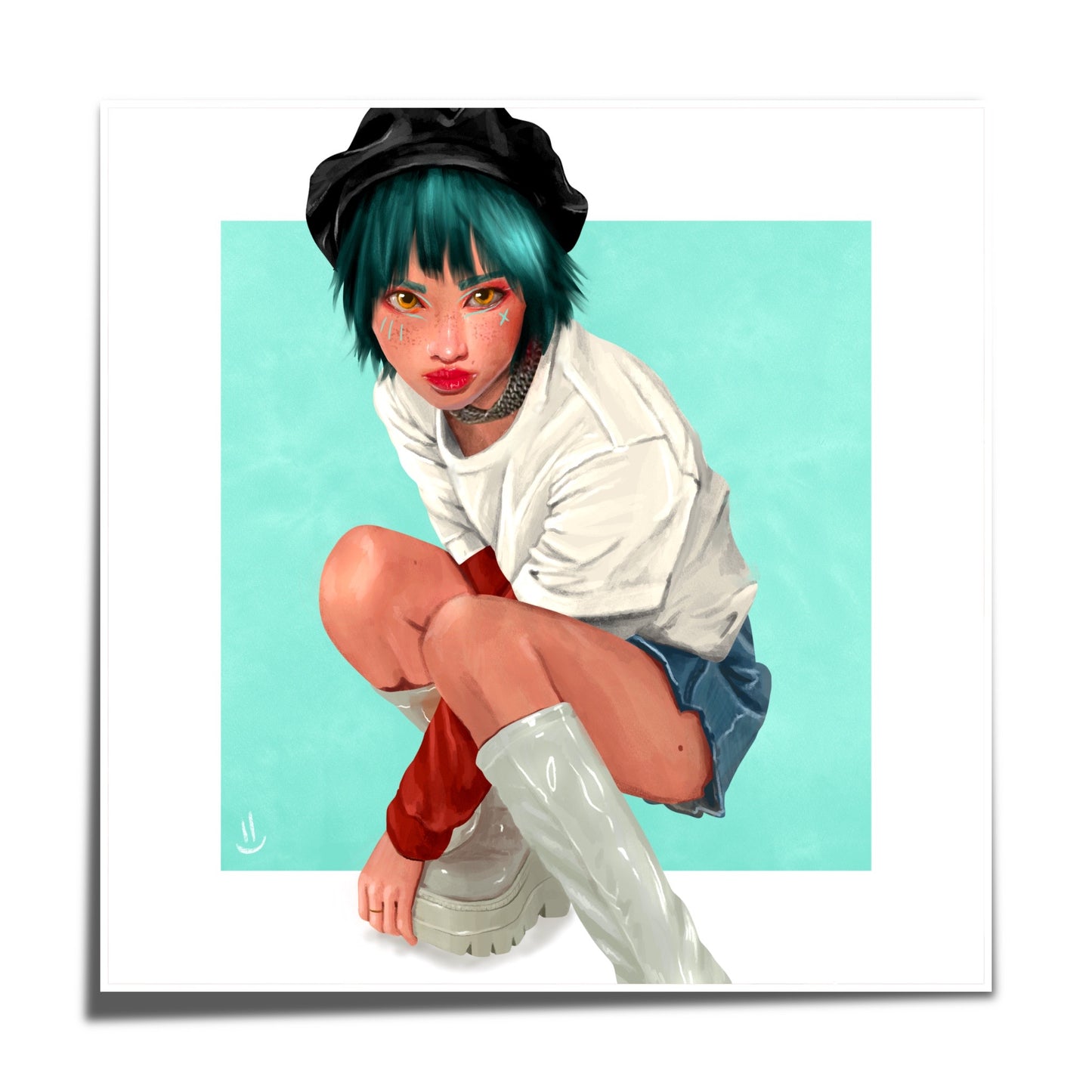 Blue